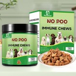 Pet Treats Manufacturer - No Poo Probiotics Chewable Nutritional Supplement Immune Gut Digestion