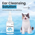 Pet Ear Cleaner Supplier - Factory Supply Removes Dirt Ear Wash Drop Cleaner for Dogs Cats