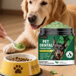 Pet Dental Powder Factory - Wholesale 100g Natural Tartar Remover Cleaning Powder Oral Care Cats Dogs