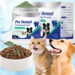 Pet Cleaning Powder Factory - OEM Cleaning Products Powder Oral Breath Teeth Plaque Fresher Dogs