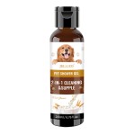 Pet Shampoo Supplier - Made in China Oatmeal Pet Shampoo 200ml Anti Tick and Flea for Dogs Cats