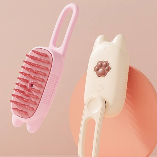 Pet Comb Factory - One-Button Electric Pet Comb Anti-Flying Hair Bath Massage Floating Removal Tool
