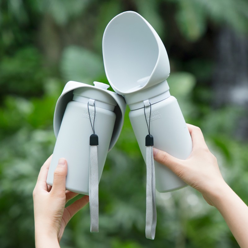 Pet Water Dispenser Factory - Wholesale Eco-Friendly Multifunctional Silicone Pet Water Dispenser Portable Cup