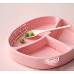 Children Plate Manufacturer - Cartoon Kids Dining Plate with Suction Cup Weaning Training Dish Children