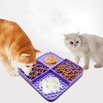 Pet Bowl Supplier - Durable Eco-Friendly Silicone Pet Bowls Solid Indoor Outdoor Slow Feeding Mat
