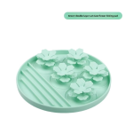 Pet Feeding Mat Manufacturer - Fun Eco-Friendly Silicone Pet Feeding Mat Solid Pattern Bathing Dog Lick