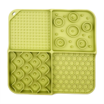 Pet Feeding Pad Supplier - Multi-Color Pet Silicone Feeding Pad Solid Design Slows Eating Speed