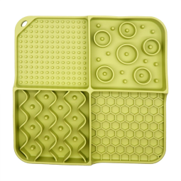 Pet Feeding Pad Supplier - Multi-Color Pet Silicone Feeding Pad Solid Design Slows Eating Speed