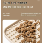 Pet Lick Mat Factory - Silicone Pet Food Bowls with Suction Lick Mat Foldable Eco-Friendly Dog Lick