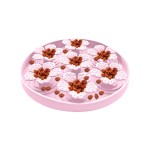 Pet Water Bowl Manufacturer - Eco-Friendly Silicone Slow Feeder Bowl Cats Dogs Solid Pattern Outdoor