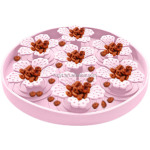 Pet Slow Feeder Factory - Eco-Friendly Silicone Slow Feeder for Cats Dogs Solid Pattern Lick Plate