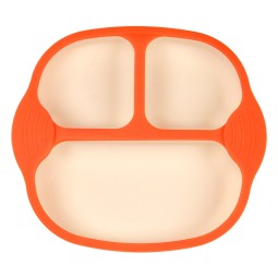 Baby Dinnerware Set Factory - Portable Baby Dinnerware Set Square Silicone Cup Plate with Placemat