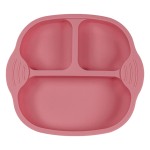 Children Dinnerware Supplier - Children's Set Stylish Food Grade Silicone Baby Plates Non-Slip Suction