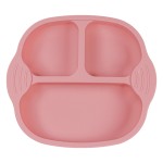 Children Dinnerware Supplier - Children's Set Stylish Food Grade Silicone Baby Plates Non-Slip Suction