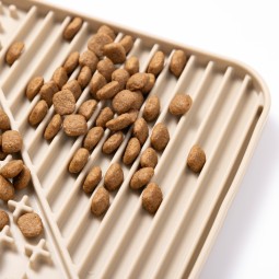 Pet Lick Mat Factory - Silicone Pet Food Bowls with Suction Lick Mat Foldable Eco-Friendly Dog Lick