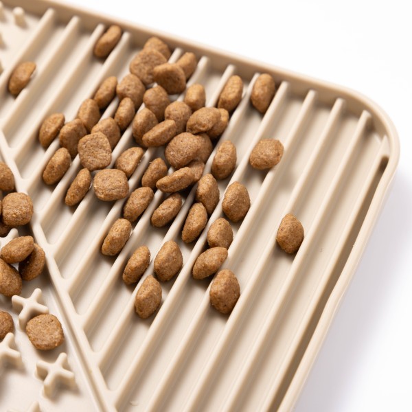 Pet Lick Mat Factory - Silicone Pet Food Bowls with Suction Lick Mat Foldable Eco-Friendly Dog Lick