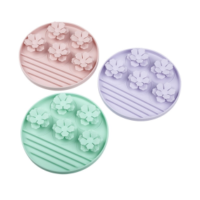 Pet Training Mat Factory - Silicone Anti-Choking Slow Feeder Bowl Cat Dog Eco-Friendly Pet Training Mat