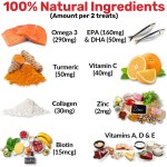 EPA DHA Factory - Premium EPA DHA Salmon Oil Pet Supplement Omega 3 Fatty Acids Rich Chews for Dog Cat