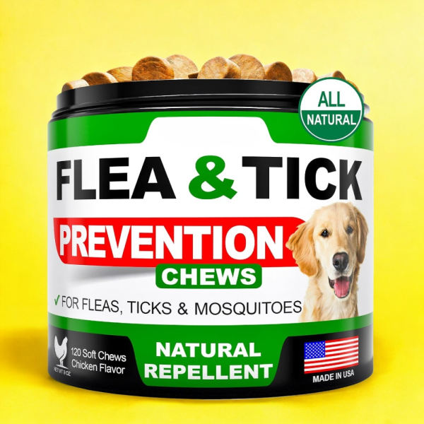 Flea Defense Supplier - OEM Natural Flea Tick Defense Soft Chew Supplement for Dogs Cats Effective Oral Flea