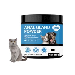 Pet Gut Health Factory - Custom Pet Care Supplements Anal Gland Powder for Dogs Gut Health Digestion Immune