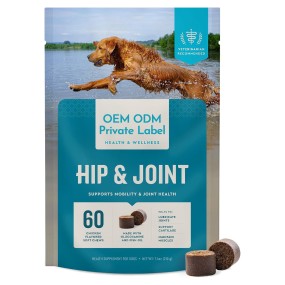 Protein Supplement Supplier - High-Protein Dog Joint Supplement for Muscle Gain Power Chews Amino Acids Pet Care