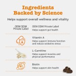 Pet Multivitamin Factory - Premium Pet Nutrition Soft Chews Complete Multivitamin Supplement Dogs Cats