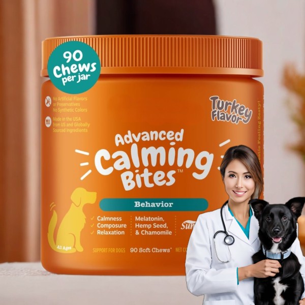 Calming Treats Factory - Hot Selling Pet Supplement Hemp Calming Dog Treats Hemp Oil Dog Calming Chews