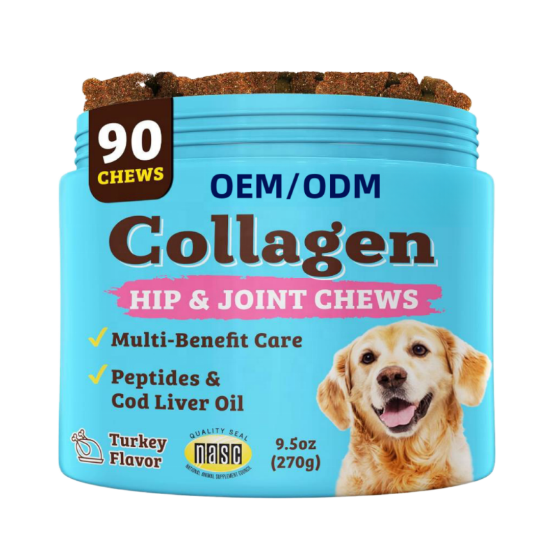 Dog Treats Manufacturer - Premium Dog Treats with Collagen Salmon Oil for Joint Care Healthy Pet Snacks