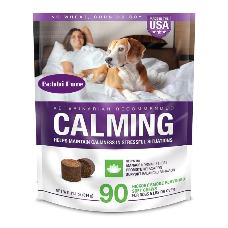 Anxiety Management Factory - Natural Calming Dog Calming Soft Chews Effective Anxiety Relief Pet Health Supplements