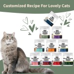 Hairball Bites Factory - Free Sample Hairball Bites for Cats Functional Supplement Omega 3 Salmon Fish Oil EPA