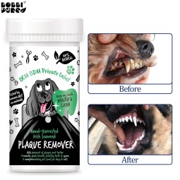 Tartar Control Manufacturer - All-Natural Tartar Control Dental Powder for Dogs Antibacterial Pet Food Additive