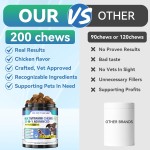 Pet Vitamin Supplier - Premium High Absorption Dog Vitamins Supplements Chews Puppy Senior Joint Health