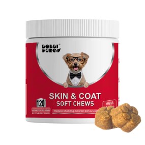 EPA DHA Factory - Premium EPA DHA Salmon Oil Pet Supplement Omega 3 Fatty Acids Rich Chews for Dog Cat