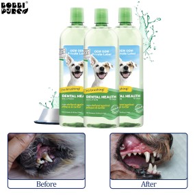Dental Water Additive Factory - Natural VOHC Certified Probiotics Pet Tooth Water Supplements Dental Care