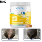 Dog Skin Supplement Manufacturer - Premium Omega3 EPA DHA Dog Skin Coat Supplement Soft Chews Biotin