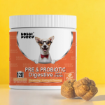 Probiotic Chews Supplier - OEM ODM Natural Probiotic Soft Chews Pet Food Supplement Dog Treats Gut Health