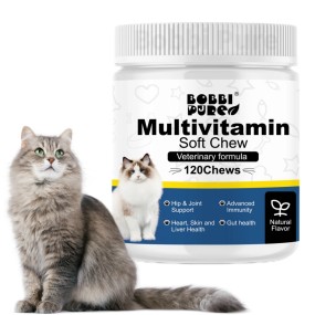 Liver Support Supplier - Wholesale Private Brand Supplements Cat Liver Function Immune System Beef Salmon Flavor