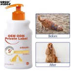 Pet Bath Shampoo Manufacturer - Professional Hygienic Pet Healthcare Gentle Bath Shampoo Cats Dogs Antibacterial