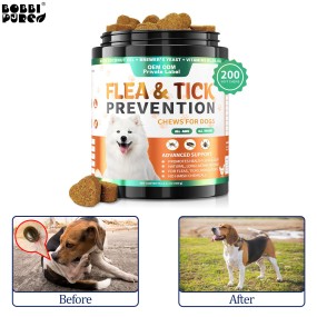 Flea Treatment Manufacturer - Natural Safe Flea Tick Treatment Repellent for Dogs Vet Approved Pet Care