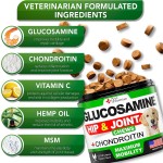 Turkey Flavor Factory - Premium Turkey Flavored Glucosamine Soft Chews for Dogs Cats Fish Pets Essential