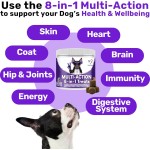 Multivitamin Manufacturer - Customized 8-in-1 Multivitamin Pet Supplements for Dogs Cats 8 Essential Vitamins