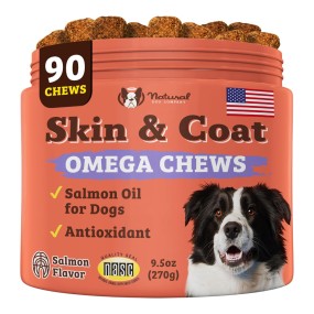 Omega Oil Supplier - OEM Omega Oil for Dogs Soft Chews Skin Coat Care Pet Supplements with EPA DHA
