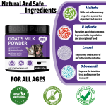 Goat Milk Powder Supplier - High Protein Goat Milk Powder Easy Digest Pet Nutritional Supplement Immune Support
