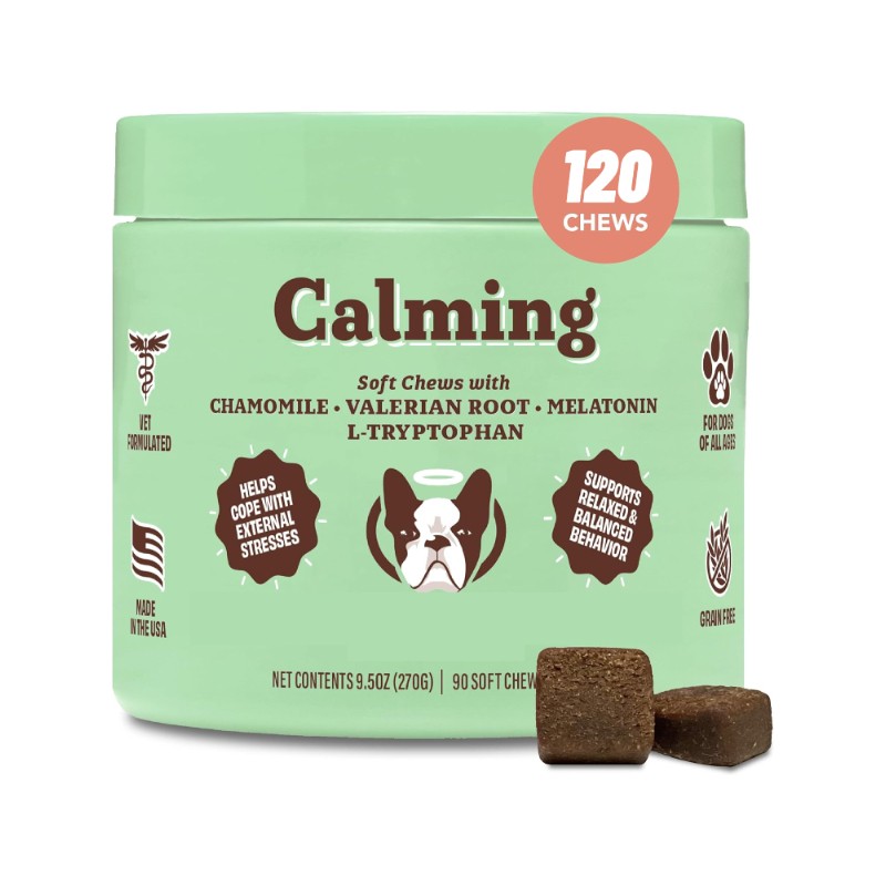 Anxiety Supplement Manufacturer - OEM Wholesale Natural Dog Anxiety Relief Supplement Calming Chamomile Care