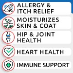 Salmon Oil Chews Supplier - Pure Natural High Absorption Salmon Oil Omega Soft Chews Dog Supplement