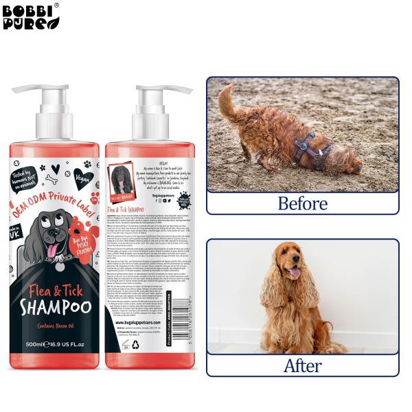 Grooming Essentials Supplier - Natural Organic Pet Shampoo Supplement Hypoallergenic for Dog Cat Skin Care