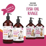 Pet Supplement Manufacturer - Premium Pure Natural Salmon Oil Omega-3 Rich Pet Supplement Dog Cat Additive