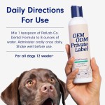 Pet Oral Care Supplier - Natural Tartar Control Fresh Breath Oral Care Solution for Dogs Water Additive