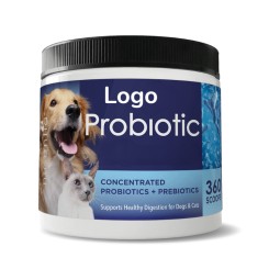 Probiotic Powder Factory - High Potency Probiotics Powder for Dogs Premium Pet Supplements Digestive Aid Canine