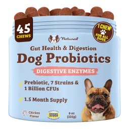 Pet Treats Factory - OEM Pet Food Supplement Dog Treats Snacks Suppliers 120 Soft Chews Probiotic Digestive